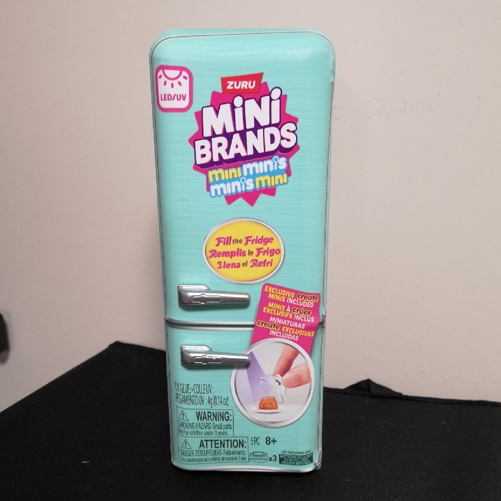 Zuru Mini Brands Fill The Fridge - Vintage Style Mint Green Desirable HTF Sealed